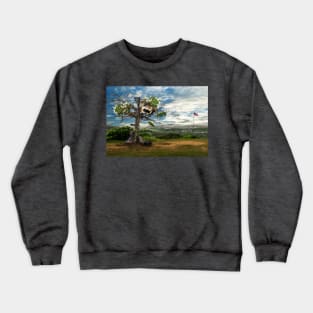 Rebirth of a Fallen Soldiers Cross Crewneck Sweatshirt